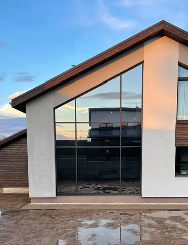 amsinti langai gyvenamajame name