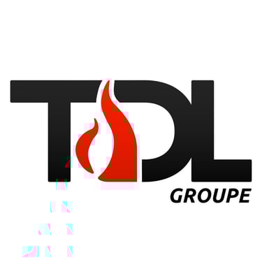 Groupe TDL, spécialiste poêles à bois, granulés et inserts scandinaves logo