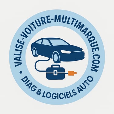 valise voiture multimarque logo