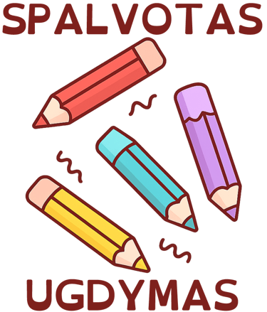 Spalvotas Ugdymas logo