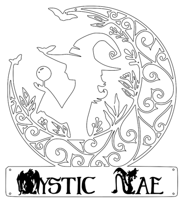 Mystic Nae Artesanía en madera logo