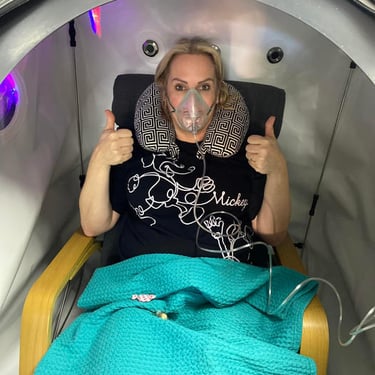 You Matter UK Hyperbaric Oxygen Therapy HBOT Session Thumbs Up