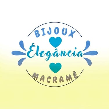 Bijoux Elegância Macramê logo