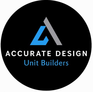 ACCURATE DESIGN UNIT BUILDERS logo