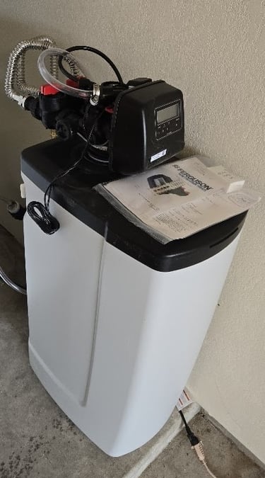 Whole-home water softener installation in Sahuarita, Green Valley and Tucson AZ