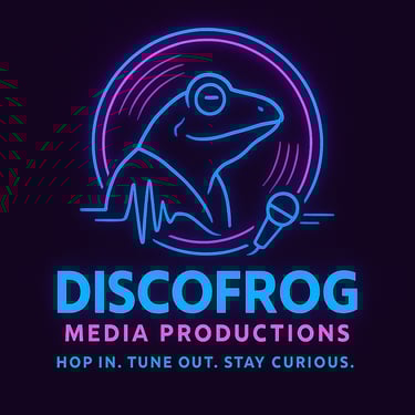 DiscoFrog Media Productions logo