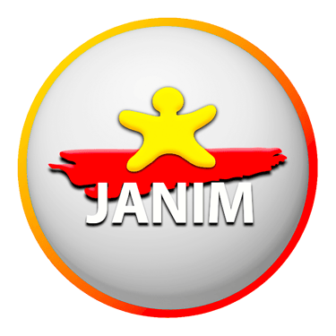 JANIM SALGADOS E DOCES logo
