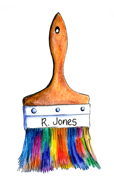 RJonesArtist logo