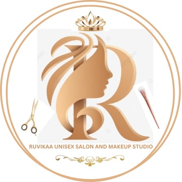 Ruvikaa Hair Beauty and Makeup Studio logo