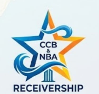NBA & CCB IN RECEIVERSHIP logo