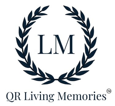 QR Living Memories | Preserving Memories | Sharing Legacies logo