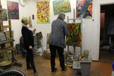 Kęstučio Navako poezijos vakaras „Antaninių obuolių“ studijoje