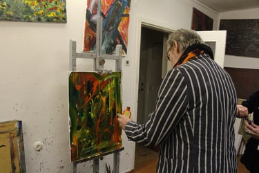 Kęstučio Navako poezijos vakaras „Antaninių obuolių“ studijoje