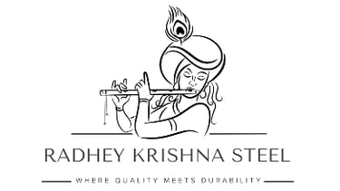 Radhey Krishna Steel logo