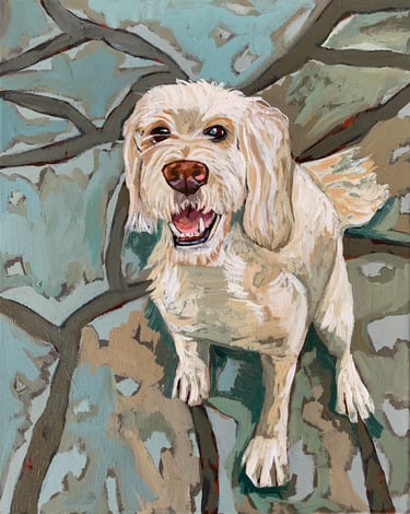 pet portrait painting