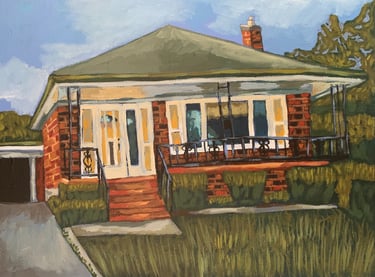 House portrait by commission