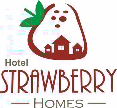 Strawberry homes Panchgani logo