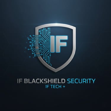 IF BLACKSHIELD SECURITY logo