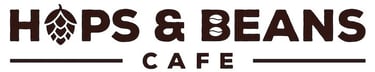Hops & Beans: Behind the Beans logo