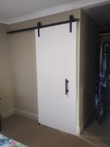 Barn Door installation