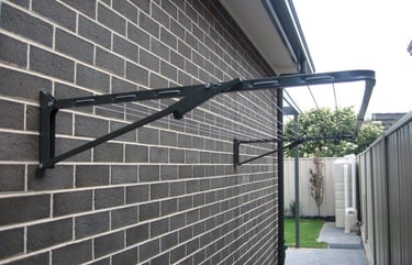 Clothesline installation