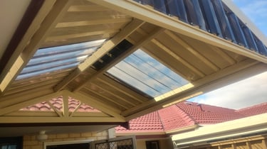 repair gable patio roof