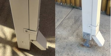 Patio Rust repair