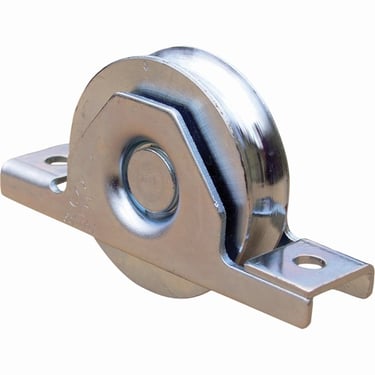Roue à gorge en U Ø 120 mm portail coulissant