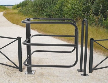 Barrière sélective tournante