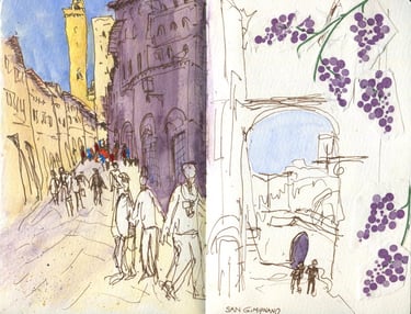 San Gimignano, Tuscany, Italy