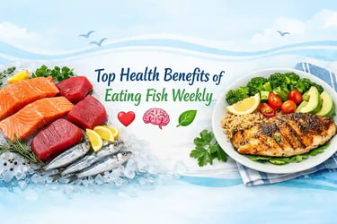 Top Health Benefits of Eating Fish Weekly 