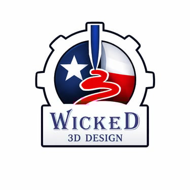 Wicked 3D Design logo
