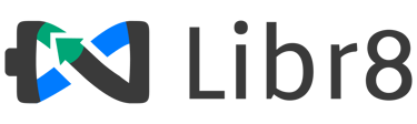 Libr8 logo