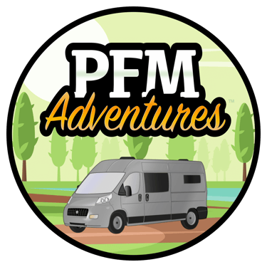 PFM ADVENTURES logo