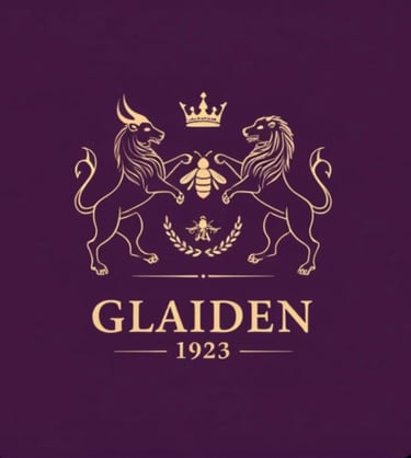 GLAIDEN 1923  (Coffee & spirits distribution) logo