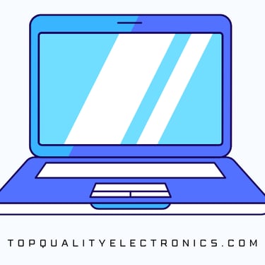 top quality electronics logo
