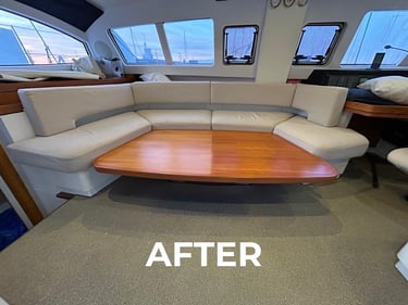 Upgrade work, additional bedding, The Yacht Mate
