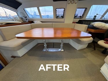 Upgrade work, additional bedding, The Yacht Mate