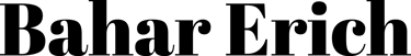 Bahar Erich logo