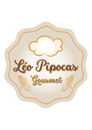 Léo Pipocas Gourmet logo