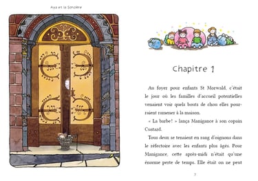 Pages 6 et 7 de l'album Aya et la sorcière