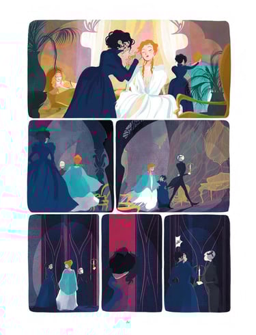 Planche 36 de la BD D'or et d'oreillers