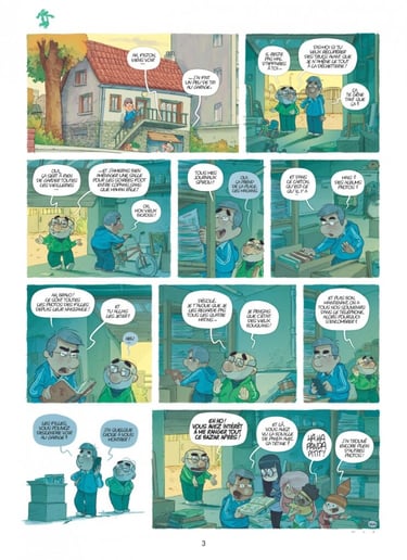 Planche 3 du tome 11 de la BD Dad