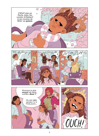 Page 3 de la BD Frizzy