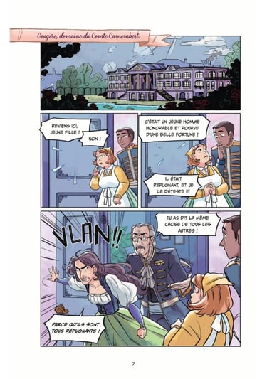 Planche 7 de la BD La princesse et le croque-monsieur