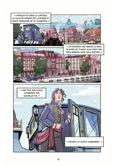 Planche 16 de la BD La princesse et le croque-monsieur