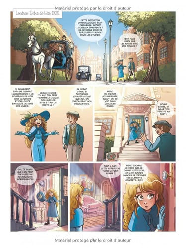 Planche 3 du tome 1 de la BD Les mondes perdus