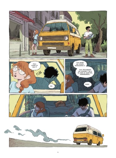 Planche 6 de la BD Loin