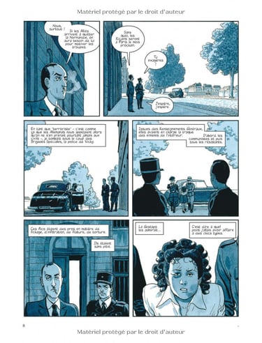 Planche 8 du tome 3 de la BD Madeleine, Résistante