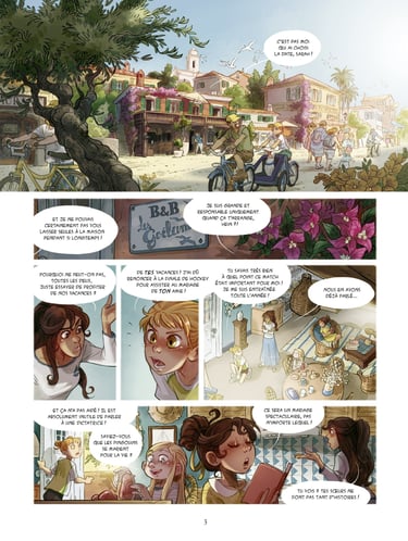 Planche 3 du tome 6 de la BD Les soeurs Grémillet